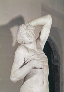 Den døende slave, 1513-15 af Michelangelo Buonarroti