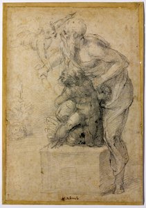 Isaks offer, ca. 1535 af Michelangelo Buonarroti