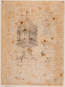 To ciborium-studier af Michelangelo Buonarroti