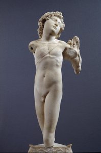 Ung bueskytte, ca. 1490 (marmor) af Michelangelo Buonarroti