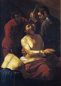 Kristus kronet med torne, ca. 1605.