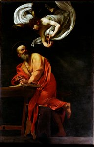 Sankt Mathieu og englen (maleri af Michelangelo Merisi da Caravaggio