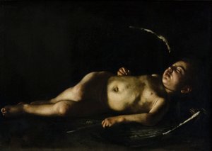 Sovende Amor af Michelangelo Merisi da Caravaggio