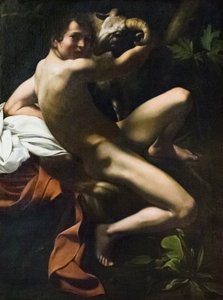 Johannes Døberen, Ungdom med en Vædder af Michelangelo Merisi da Caravaggio
