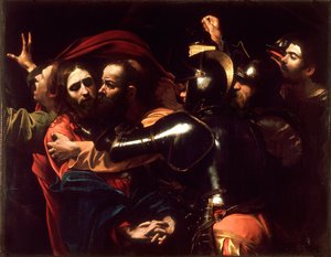 Tagningen af Kristus af Michelangelo Merisi da Caravaggio