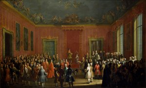 Abdikation af Karl af Bourbon af Michele Foschini