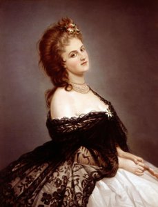Virginia Oldoini, grevinde af Castiglione, efter et foto af Pierre-Louis Pierson, 1862