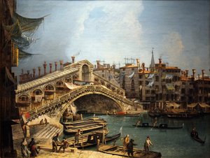 Dogepaladset i Venedig Venedig af Michele Marieschi