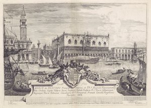 Storslået og selektiv udsigt over byen Venedig af Michele Marieschi