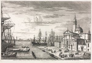 S. Giorgio Maggiore af Michele Marieschi