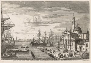 Udsigt over Venedig: Basin of St. Marks, 1741.