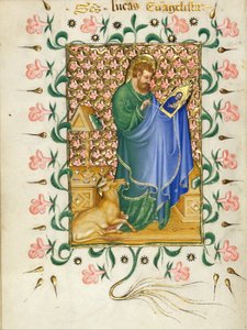 St. Luke Maler jomfruen af Michelino Molinari da Besozzo