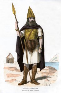 Kriger, muligvis gallisk eller frankisk, 1882-1884. af Michelz