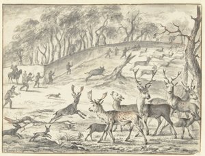 Deer Drive Jagt af Michiel Carree