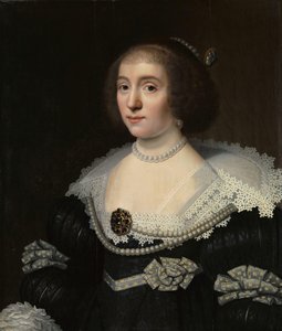 Portræt af Amalia van Solms (1602-75)