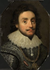 Portræt af Frederik V (1596-1632), kurfyrste i Pfalz