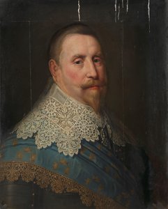 Portræt af Gustav II Adolf (1594-1632), konge af Sverige