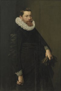 Portræt af en gentleman af Michiel Jansz van Mierevelt