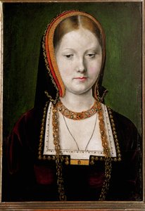 Portræt af Katarina af Aragon