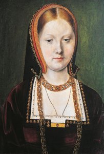 Portræt af Katarina af Aragonien, dronning af England