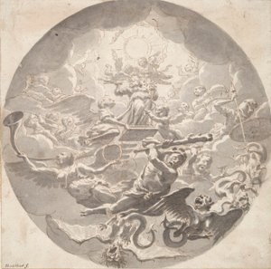 Allegori om beskyttelse af art af Michiel van Musscher
