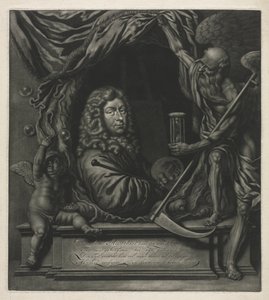 Selvportræt af Michiel van Musscher