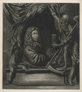Selvportræt, 1685. af Michiel van Musscher