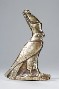 Amulet i form af en falk (elektrum)