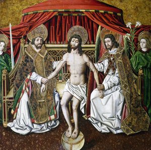 Spansk:  La Trinidad Treenigheden af Miguel Ximénez