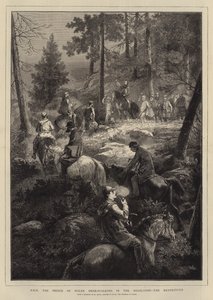 HKH Prinsen af Wales Deer-stalking i højlandet, Rendezvous