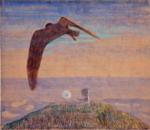 Eventyr II af Ciurlionis, Mikalojus Konstantinas (1875-1911). Tempera på papir, størrelse: 62,2x71,9