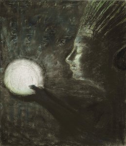 Venskab af Ciurlionis, Mikalojus Konstantinas (1875-1911). Pastel på papir, størrelse: 73,4x63,5