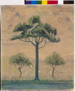 Forår (IV) af Mikalojus Konstantinas Čiurlionis