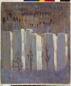 Vinter (III) af Mikalojus Konstantinas Čiurlionis