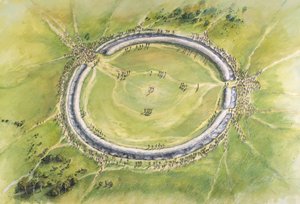Stonehenge fase 1, c30. århundrede f.Kr., c1990-2010