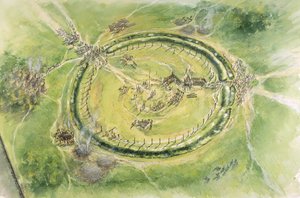 Stonehenge fase 2, c27. århundrede f.Kr., c1990-2010
