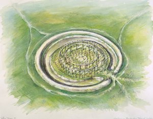 Woodhenge, c25. århundrede f.Kr., c1990-2010