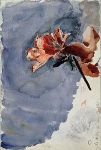 Rød Azalea, 1886-1887 af Mikhail Aleksandrovich Vrubel