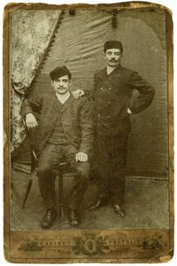 Vintage-portræt af Mikhail Pogosov