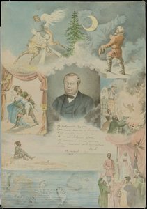 Portræt af Pyotr Pavlovich Ershov 1815-1869, 1862.