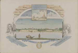 Udsigt over Berezov, 1862.
