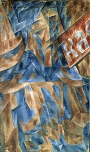Dame på café, 1910