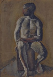 Portræt af Kirill Zdanevich 1892-1969, 1910