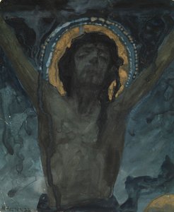 Kristus på korset af Mikhail Vasilievich Nesterov