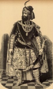 Márton Lendvay som Bánk Bán (Miklós Barabás, 1856) af Miklós Barabás