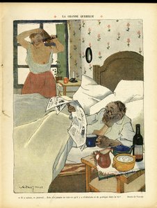 Illustration af Miklos Vadasz (1884-1927) i Reading