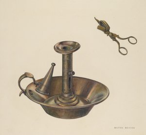 Lysestage af Milton Bevier