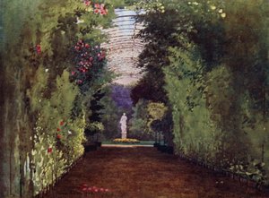 "Vuggen", Het Loo (farvemedlemmer) af Mima Nixon