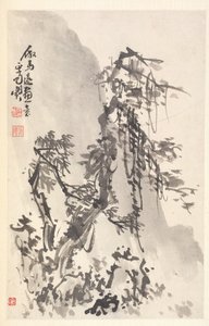 Landskab på Ma Yuans måde, 1788.