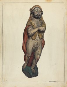 Galionsfigur: Hercules, ca. 1940.